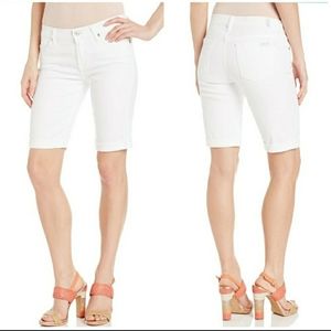 7 FOR ALL MANKIND WHITE DENIM highrise 27